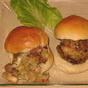 Charleston Crab Cake Sliders with Peach-Jalapeno Jelly