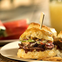 BBQ Beef Biscuit Sliders